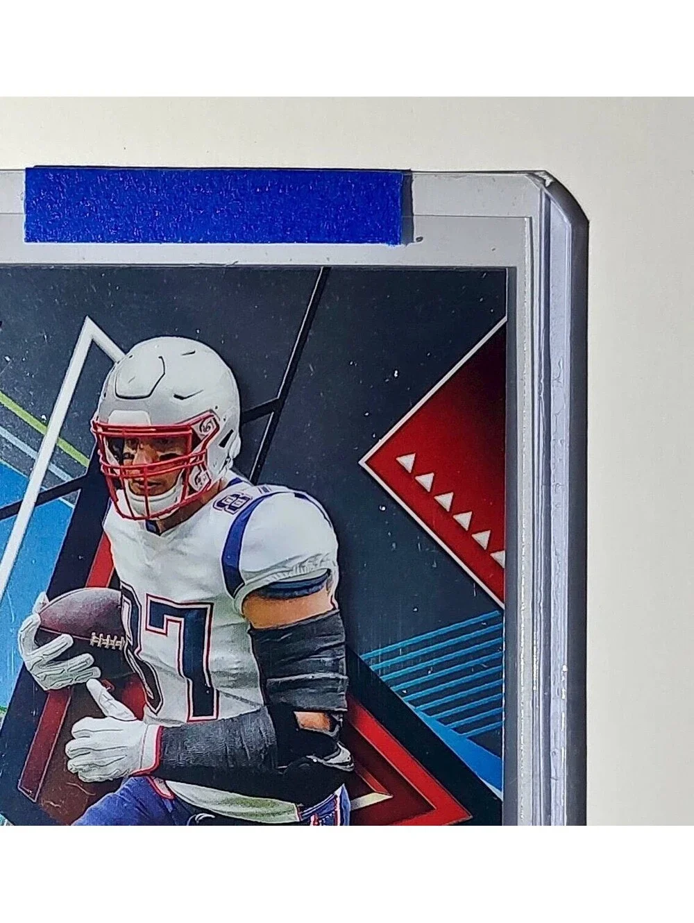 Rob Gronkowski 2023 Topps Finest NFL #213 Football Card New England Patriots